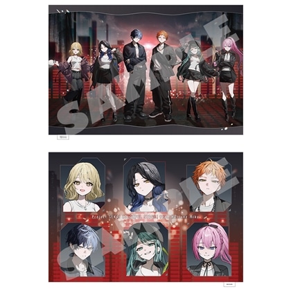 『プロセカ』イラストレーターコラボ クッション Vivid BAD SQUAD