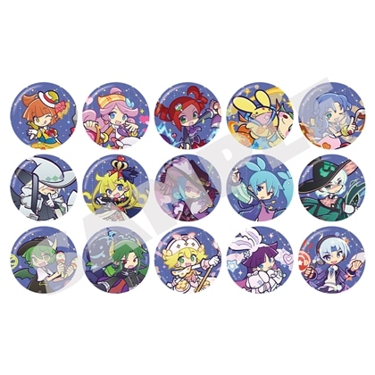 『ぷよぷよ!!クエスト』 アニバーサリー缶バッジコレクション（全15種） 【BOX】