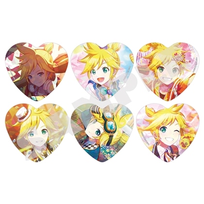 『プロセカ』H/Art Collection 缶バッジ vol.1  【BOX】鏡音レン（全6種）