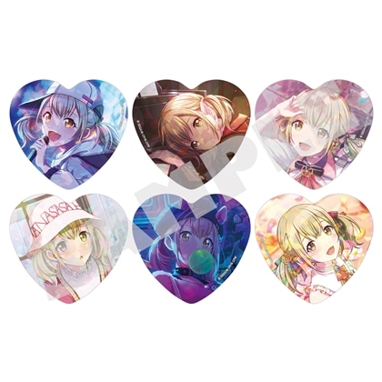 『プロセカ』H/Art Collection 缶バッジ vol.1  【BOX】小豆沢 こはね（全6種）