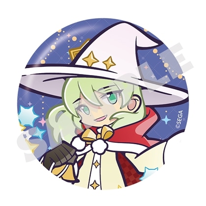 『ぷよぷよ!!クエスト』アニバーサリー缶バッジ  サンタの師ローザッテ