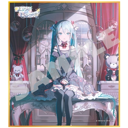 『プロジェクトセカイ カラフルステージ！ feat. 初音ミク』ミニ色紙コレクション 第62弾B【BOX】Link the Beats！（全12種）