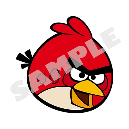 『Angry Birds』 ピンバッジ レッド