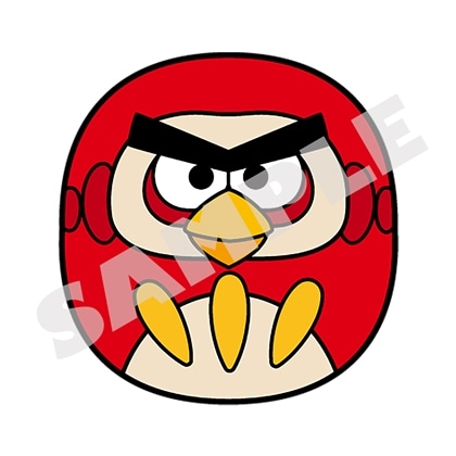 『Angry Birds』 ピンバッジ 達磨