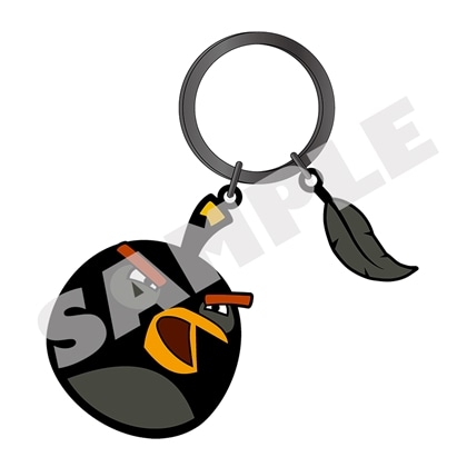 『Angry Birds』 メタルキーホルダー ボム