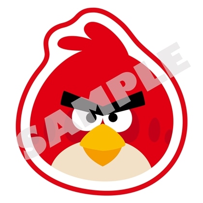 『Angry Birds』 ハンドタオル（レッド）