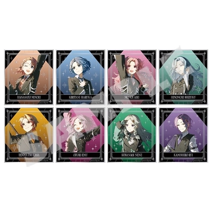 『プロジェクトセカイ 6th Anniversary 感謝祭』箔押しミニ色紙コレクション C【BOX】MORE MORE JUMP！＆ワンダーランズ×ショウタイム（全8種）