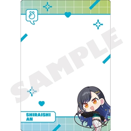 『プロジェクトセカイ 6th Anniversary 感謝祭』ミニキャラ 硬質カードケース16 白石 杏