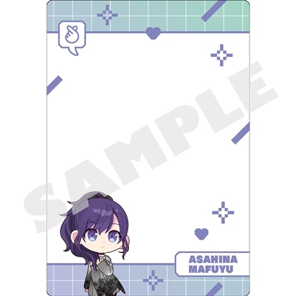 『プロジェクトセカイ 6th Anniversary 感謝祭』ミニキャラ 硬質カードケース24 朝比奈 まふゆ
