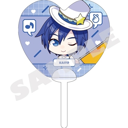『プロジェクトセカイ 6th Anniversary 感謝祭』ミニキャラ ミニクリアうちわ06 KAITO