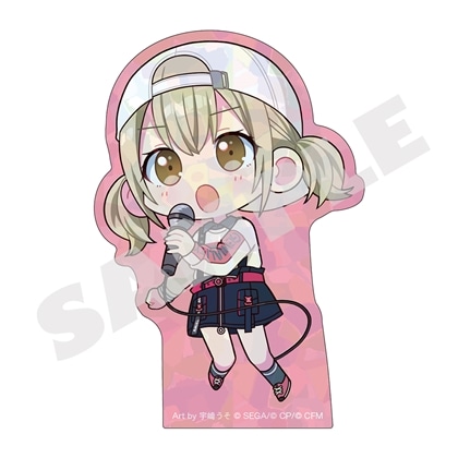 『プロジェクトセカイ 6th Anniversary 感謝祭』ミニキャラ クリアホロステッカー15 小豆沢 こはね