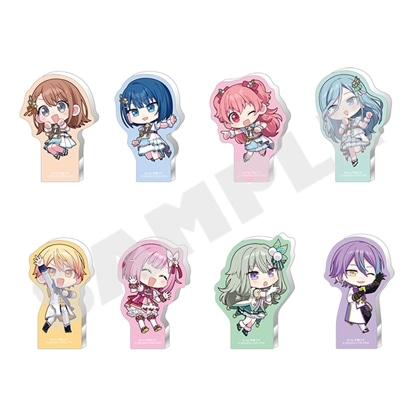 『プロジェクトセカイ 6th Anniversary 感謝祭』ミニキャラ アクリルフィギュアコレクション C【BOX】MORE MORE JUMP！＆ワンダーランズ×ショウタイム（全8種）