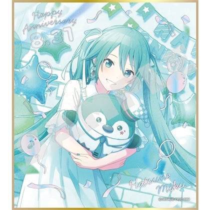 『プロセカ』Anniversary/Birthdayイラスト 2024-2025 【単品】ミニ色紙コレクション A バーチャル・シンガー＆Vivid BAD SQUAD（全10種）
