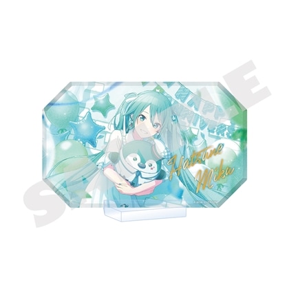 『プロセカ』Anniversary/Birthdayイラスト 2024-2025 アクリルブロックスタンド 初音ミク