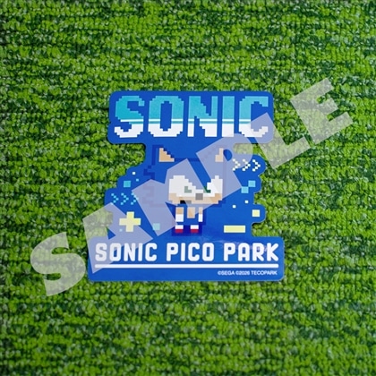 『SONIC PICO PARK』ダイカットステッカー ソニック