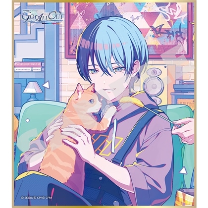 『プロジェクトセカイ カラフルステージ！ feat. 初音ミク』ミニ色紙コレクション 第66弾B 【BOX】GO ALL OUT（全9種）