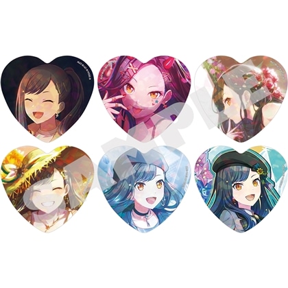 『プロジェクトセカイ カラフルステージ！ feat. 初音ミク』H/Art Collection 缶バッジ vol.2 【BOX】白石 杏（全6種）