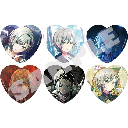 『プロジェクトセカイ カラフルステージ！ feat. 初音ミク』H/Art Collection 缶バッジ vol.2 【BOX】日野森 志歩（全6種）