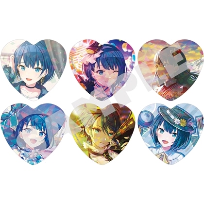 『プロジェクトセカイ カラフルステージ！ feat. 初音ミク』H/Art Collection 缶バッジ vol.2 【BOX】桐谷 遥（全6種）