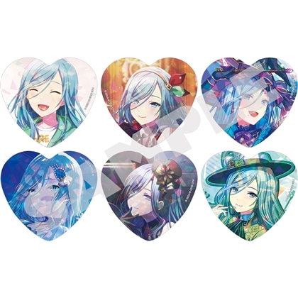 『プロジェクトセカイ カラフルステージ！ feat. 初音ミク』H/Art Collection 缶バッジ vol.2 【BOX】日野森 雫（全6種）