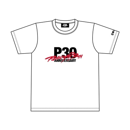 P30th ロゴ Tシャツ（ホワイト) Lサイズ