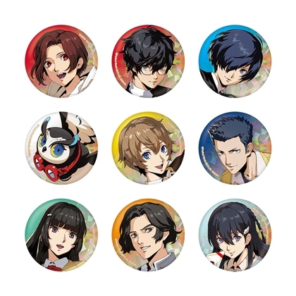 P5X 1周年記念イラスト 缶バッジ（単品）