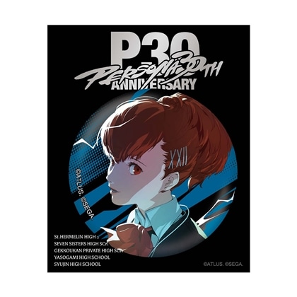 P30th 30周年記念イラストA 主人公レンチキュラー缶バッジ（P3P）