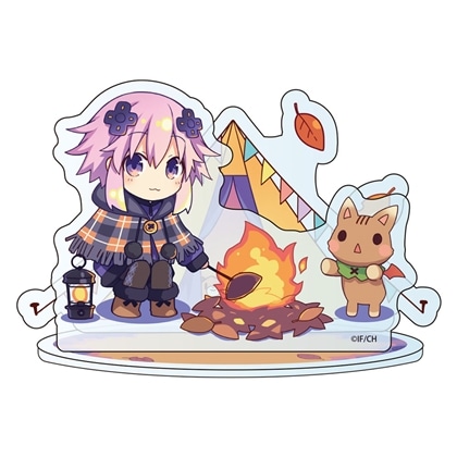 超次元ゲイム ネプテューヌ 15周年記念 落ち葉ねぷアクリルフィギュア