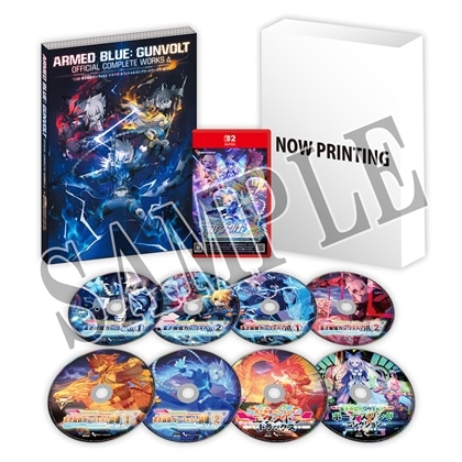 蒼き雷霆 ガンヴォルト トライアングル エディション Nintendo Switch 2 Edition 限定版 ダブルクリスタルセット（エビテン限定特典付き）