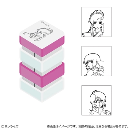 機動戦士ガンダムSEED FREEDOM ぴょっこりスタンプ ラクス＆カガリ＆ルナマリア