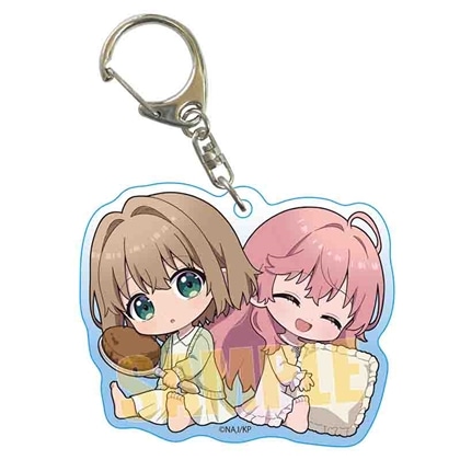 きみが死ぬまで恋をしたい ぎゅぎゅっとアクリルキーホルダー トツキ・シーナ＆カガリ・ミミ