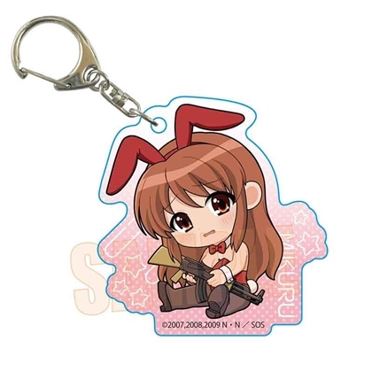 涼宮ハルヒの憂鬱 ぎゅぎゅっとアクリルキーホルダー 朝比奈みくるB