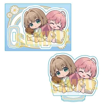 きみが死ぬまで恋をしたい ぎゅぎゅっとミニスタンド トツキ・シーナ＆カガリ・ミミ