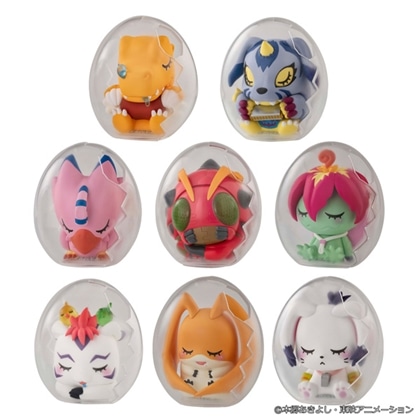デジモンアドベンチャー MEGA EGG FIGURE おやすみデジコレ！ 【1BOX】