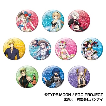 Fate/Grand Order グリッターCANバッジ C 【1BOX】: グッズ・文具
