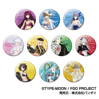 Fate/Grand Order グリッターCANバッジ F 【1BOX】