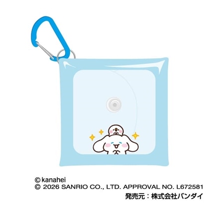 カナヘイの小動物×サンリオキャラクターズ マルチクリアケース SSサイズ 02 ピスケ × シナモロール