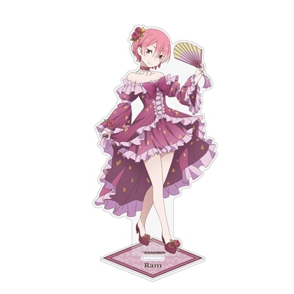 Re:ゼロから始める異世界生活 描き下ろし ラム アクリルスタンド（大） パーティードレスver.