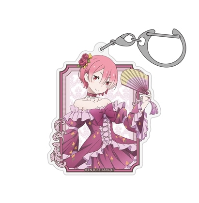 Re:ゼロから始める異世界生活 描き下ろし ラム アクリルマルチキーホルダー パーティードレスver.