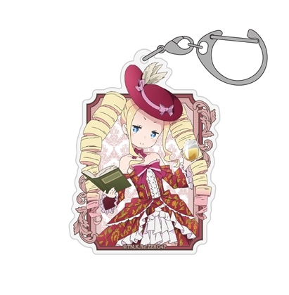 Re:ゼロから始める異世界生活 描き下ろし ベアトリス アクリルマルチキーホルダー パーティードレスver.