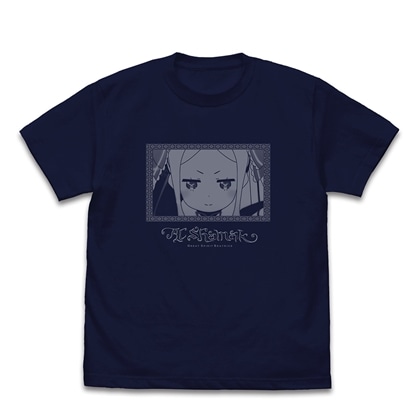 Re:ゼロから始める異世界生活 ベアトリス「アル・シャマク」 Tシャツ NAVY S