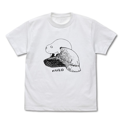 少女終末旅行 ヌコとユーリのヘルメット Tシャツ WHITE S