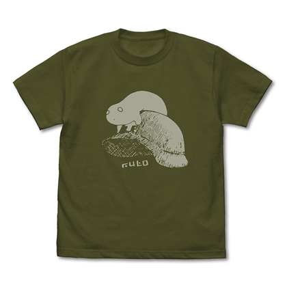 少女終末旅行 ヌコとユーリのヘルメット Tシャツ MOSS XL