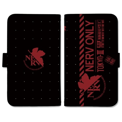 EVANGELION NERV 手帳型スマホケースL