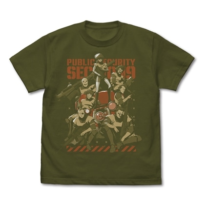 攻殻機動隊 THE GHOST IN THE SHELL TGITS 公安9課 Tシャツ MOSS M
