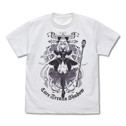 名探偵プリキュア！ キュアアルカナ・シャドウ Tシャツ WHITE S