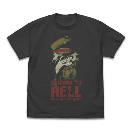 幼女戦記Ⅱ ターニャ 「地獄へようこそ」 Tシャツ SUMI L
