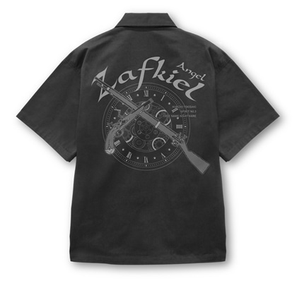 デート・ア・ライブⅤ ザフキエル ワークシャツ GRAY XL