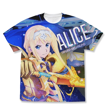 ソードアート・オンライン アリス・シンセシス・サーティ フルグラフィックTシャツ 金木犀の騎士Ver. WHITE XL