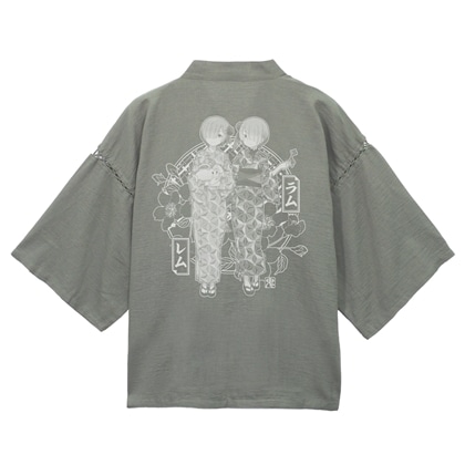 Re:ゼロから始める異世界生活 浴衣姿のラム＆レム 甚平 利休鼠-中（M～L）